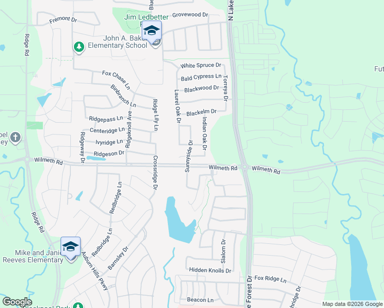 map of restaurants, bars, coffee shops, grocery stores, and more near 5120 Sweetgum Court in McKinney