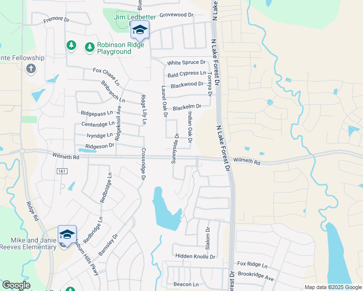 map of restaurants, bars, coffee shops, grocery stores, and more near 5112 Sweetgum Court in McKinney