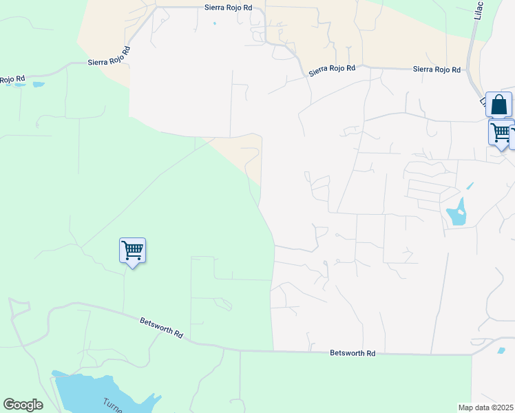 map of restaurants, bars, coffee shops, grocery stores, and more near 28642 Aerie Road in Valley Center