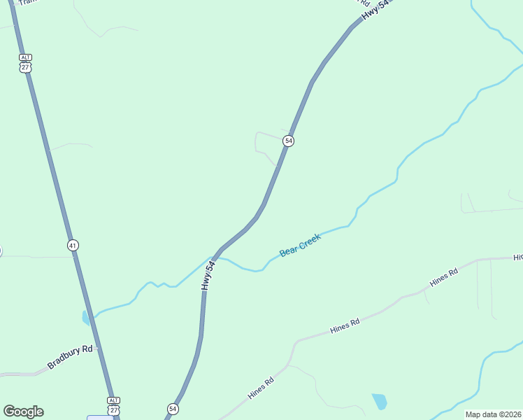 map of restaurants, bars, coffee shops, grocery stores, and more near 1032 Highway 54 in Moreland