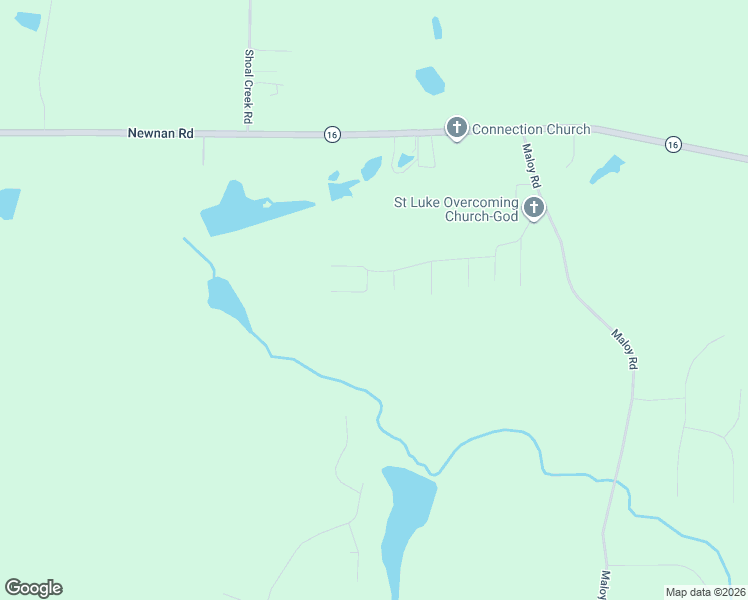 map of restaurants, bars, coffee shops, grocery stores, and more near 12 Horton Road in Griffin