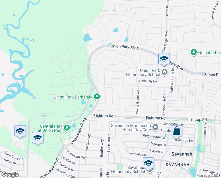 map of restaurants, bars, coffee shops, grocery stores, and more near 7033 Lookout Lane in Aubrey