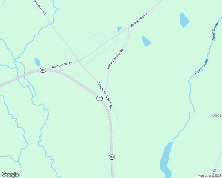 map of restaurants, bars, coffee shops, grocery stores, and more near 2553 Avant Chalker Road in Gibson