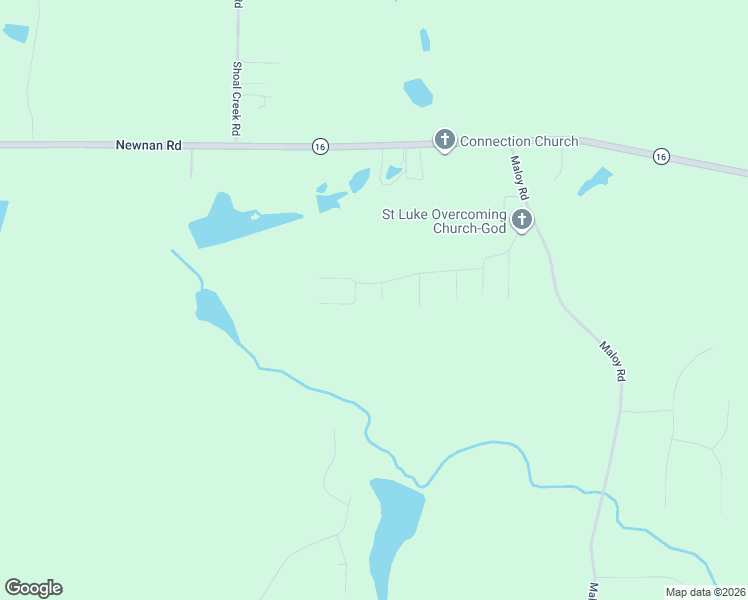 map of restaurants, bars, coffee shops, grocery stores, and more near 12 Horton Road in Griffin