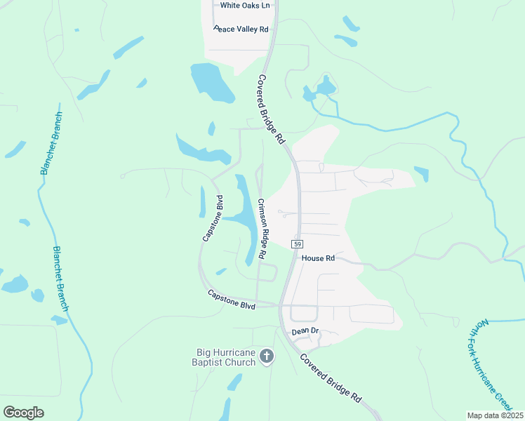 map of restaurants, bars, coffee shops, grocery stores, and more near 11455 Crimson Ridge Road in Brookwood