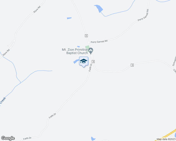 map of restaurants, bars, coffee shops, grocery stores, and more near 100 Faith Drive in Ashland