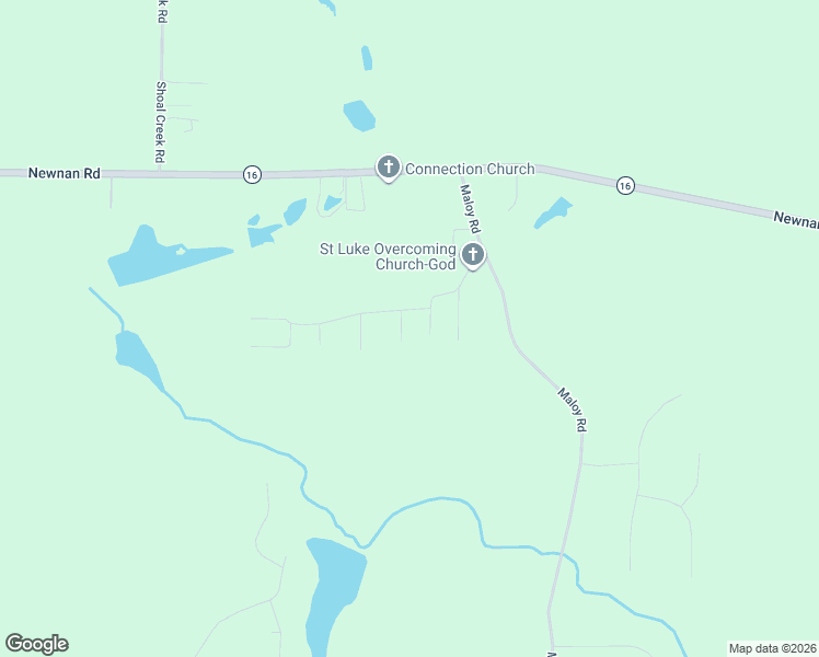 map of restaurants, bars, coffee shops, grocery stores, and more near 22 Glory Road in Griffin