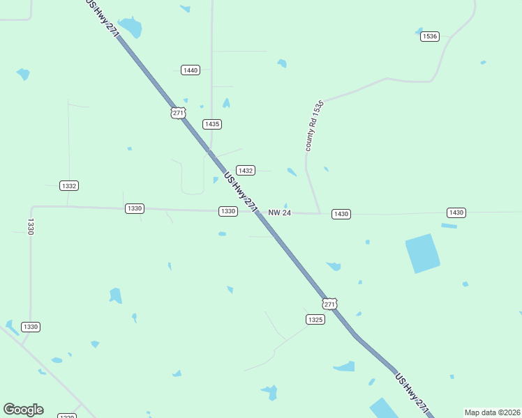 map of restaurants, bars, coffee shops, grocery stores, and more near 1430 U.S. 271 in Mount Pleasant