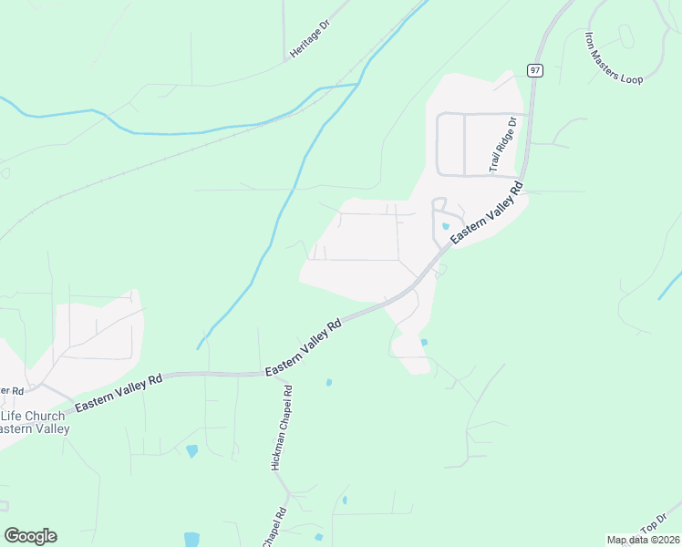 map of restaurants, bars, coffee shops, grocery stores, and more near 22264 Eastern Valley Road in McCalla