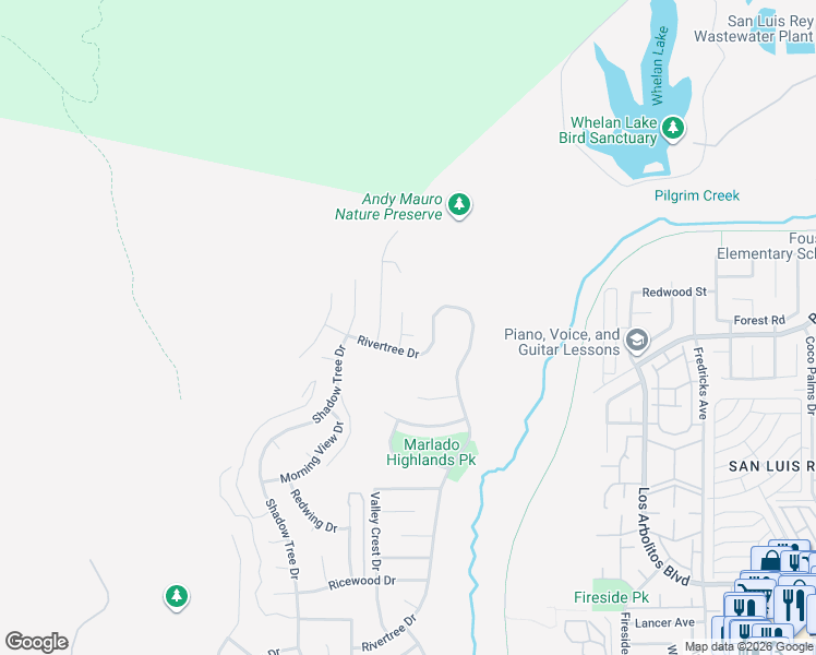 map of restaurants, bars, coffee shops, grocery stores, and more near 852 Deerfield Court in Oceanside