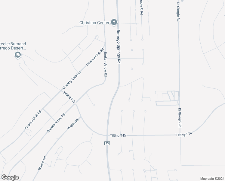 map of restaurants, bars, coffee shops, grocery stores, and more near 218 Borrego Springs Road in Borrego Springs