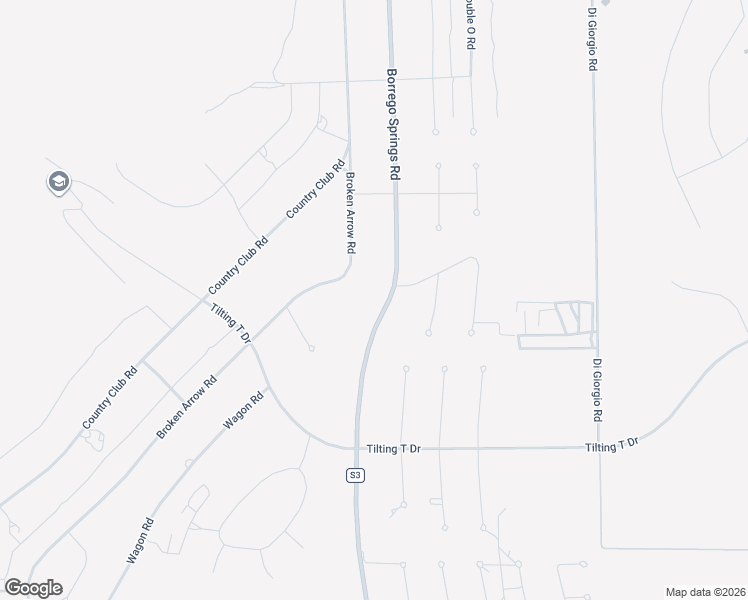 map of restaurants, bars, coffee shops, grocery stores, and more near 218 Borrego Springs Road in Borrego Springs