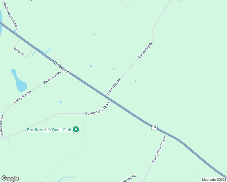 map of restaurants, bars, coffee shops, grocery stores, and more near 124 Laurel Bay Road in Harleyville