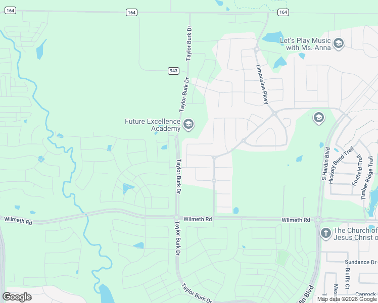 map of restaurants, bars, coffee shops, grocery stores, and more near 3740 Holley Ridge Way in McKinney