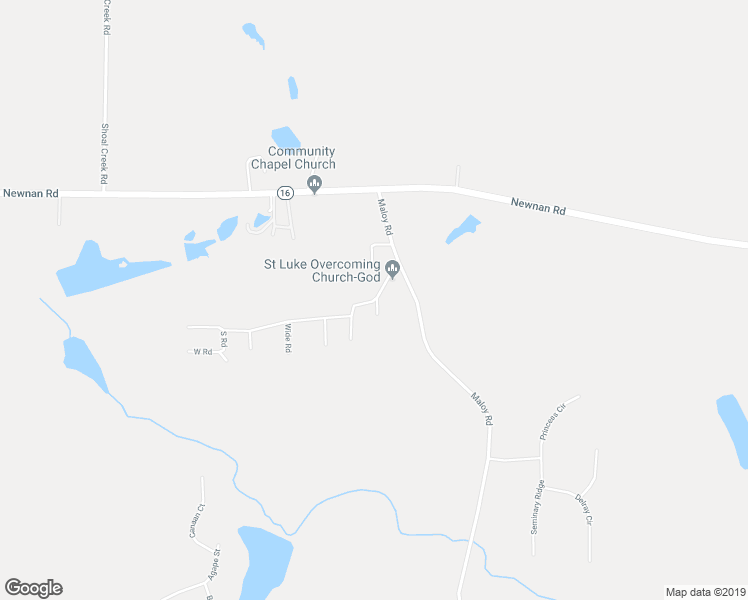 map of restaurants, bars, coffee shops, grocery stores, and more near 8 Kendall Drive in Griffin