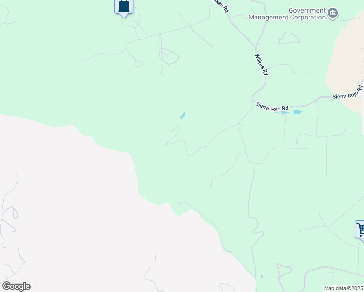 map of restaurants, bars, coffee shops, grocery stores, and more near 28986 Wilkes Road in Valley Center