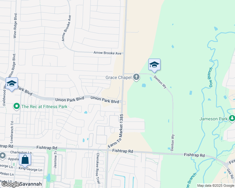 map of restaurants, bars, coffee shops, grocery stores, and more near 7400 Crosstimbers Drive in Aubrey