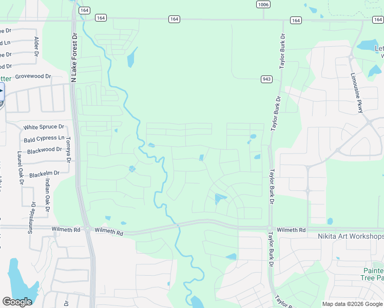 map of restaurants, bars, coffee shops, grocery stores, and more near 3069 County Road 943 in McKinney