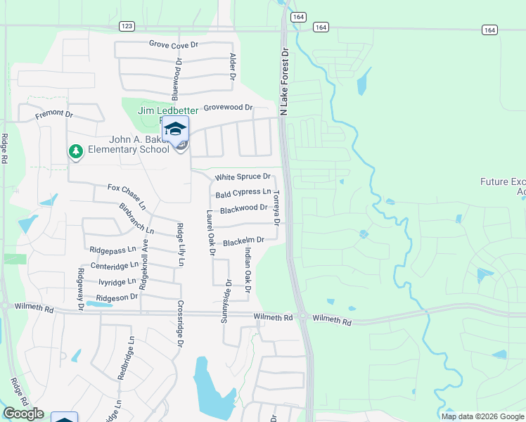 map of restaurants, bars, coffee shops, grocery stores, and more near 5017 Blackwood Drive in McKinney