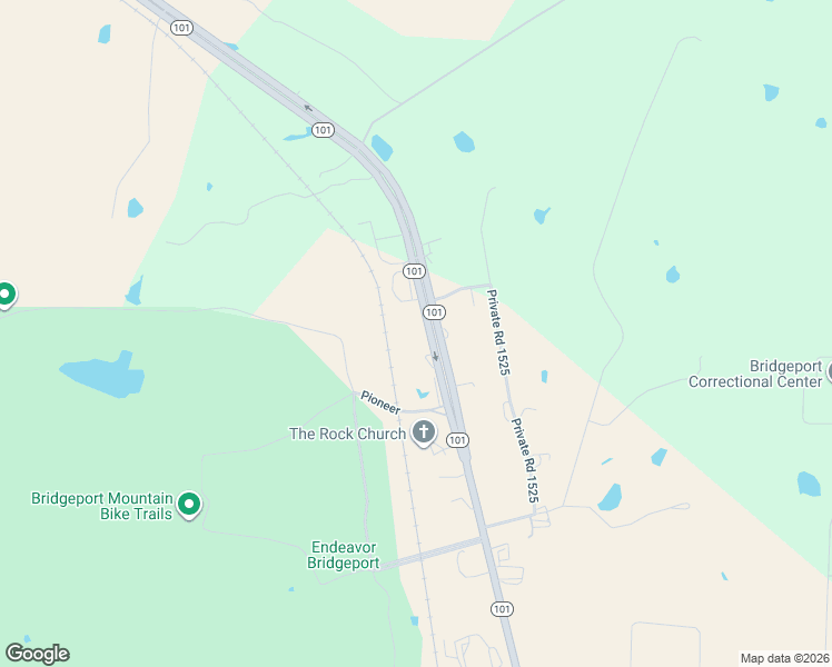 map of restaurants, bars, coffee shops, grocery stores, and more near 2824 Texas 101 in Bridgeport