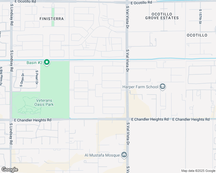 map of restaurants, bars, coffee shops, grocery stores, and more near 1439 East Mead Drive in Gilbert