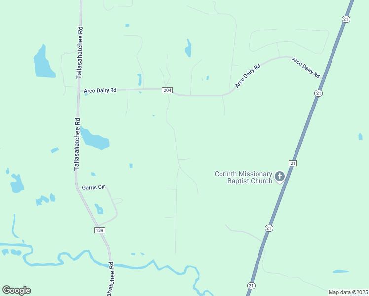 map of restaurants, bars, coffee shops, grocery stores, and more near 309 Cross Creek Lane in Sylacauga