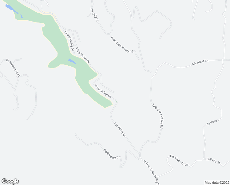 map of restaurants, bars, coffee shops, grocery stores, and more near 16155 Vista Valley Drive in Vista