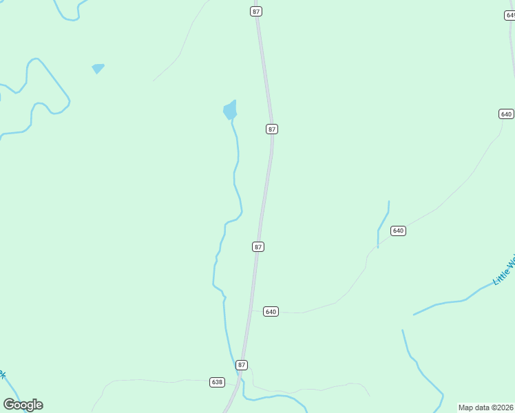 map of restaurants, bars, coffee shops, grocery stores, and more near 6979 County Road 87 in Roanoke