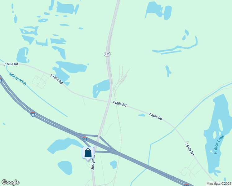 map of restaurants, bars, coffee shops, grocery stores, and more near in Harleyville