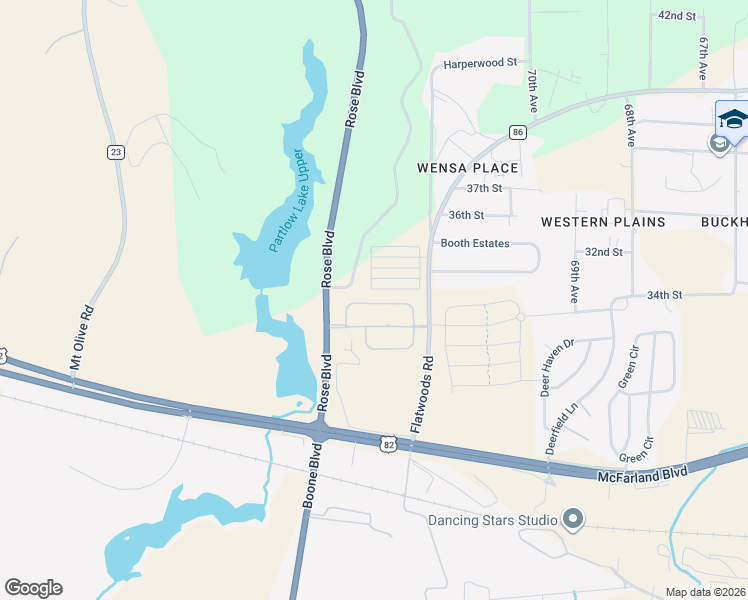 map of restaurants, bars, coffee shops, grocery stores, and more near 2736 Lily Circle in Northport