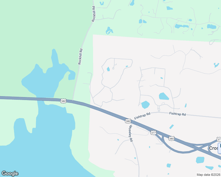 map of restaurants, bars, coffee shops, grocery stores, and more near 119 Cedar Lane in Cross Roads