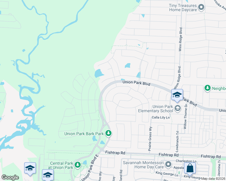 map of restaurants, bars, coffee shops, grocery stores, and more near 704 Freedom Lane in Aubrey