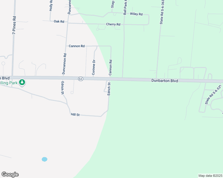 map of restaurants, bars, coffee shops, grocery stores, and more near 162 Cactus Hill in Barnwell