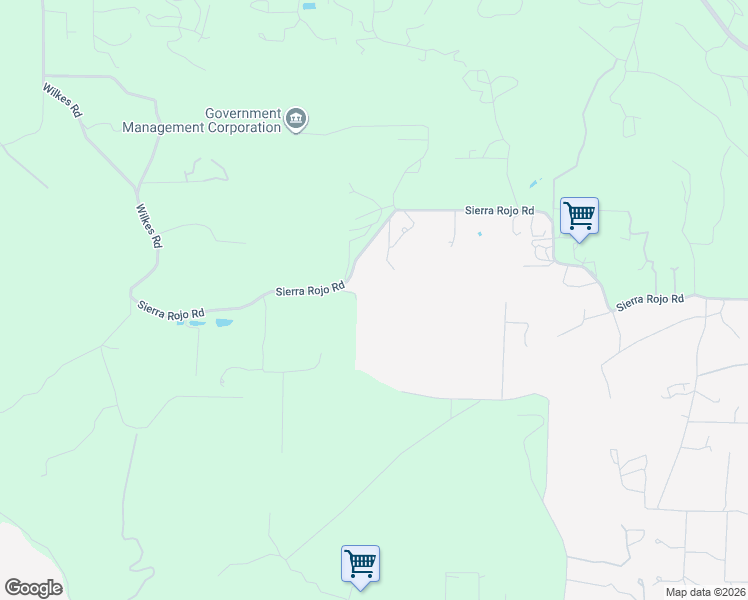 map of restaurants, bars, coffee shops, grocery stores, and more near 11725 Sierra Rojo Road in Valley Center