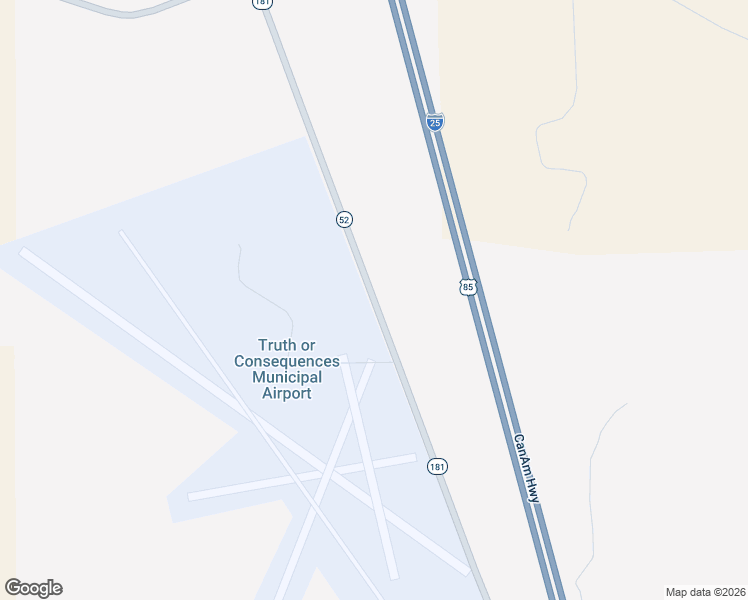 map of restaurants, bars, coffee shops, grocery stores, and more near New Mexico 52 in Truth or Consequences