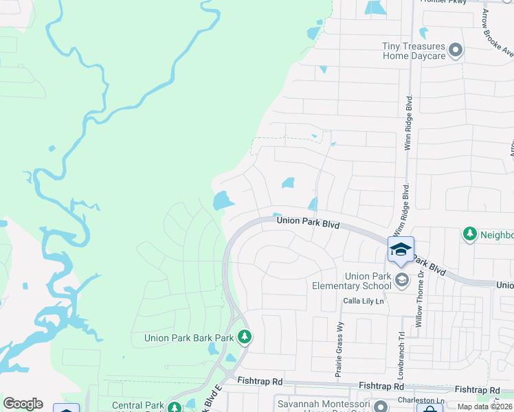 map of restaurants, bars, coffee shops, grocery stores, and more near 7616 Heritage Drive in Krugerville