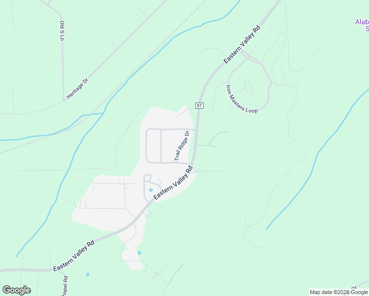 map of restaurants, bars, coffee shops, grocery stores, and more near 12475 Trail Ridge Drive in McCalla