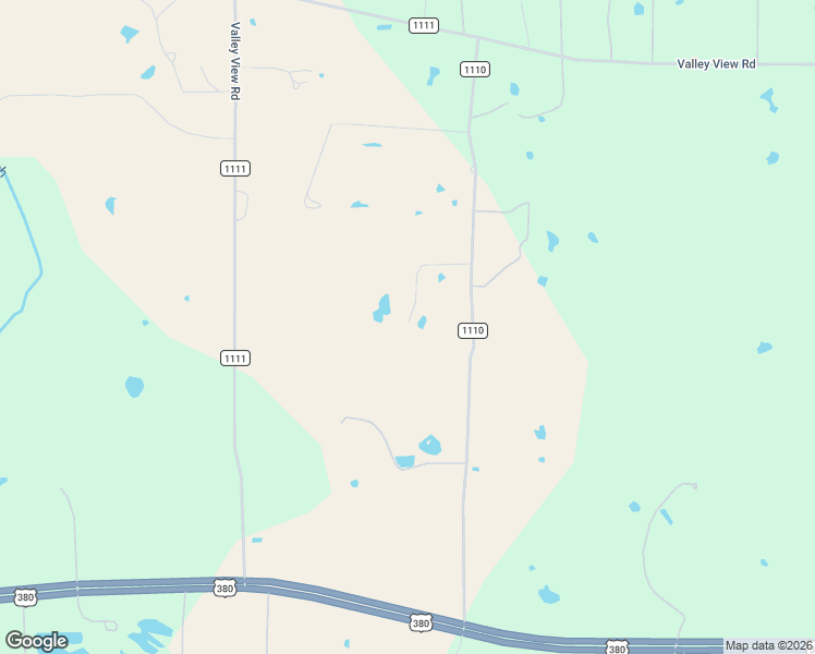 map of restaurants, bars, coffee shops, grocery stores, and more near 104 Private Road 1114 in Decatur