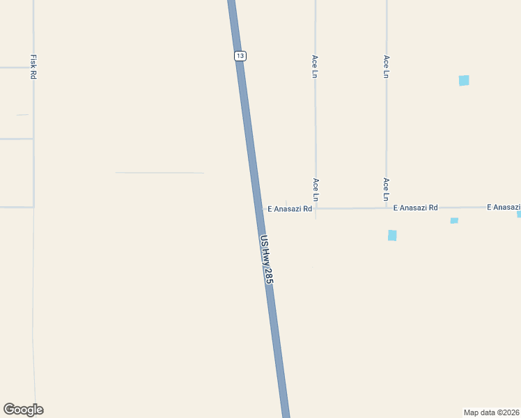 map of restaurants, bars, coffee shops, grocery stores, and more near 1 East Anasazi Road in Dexter