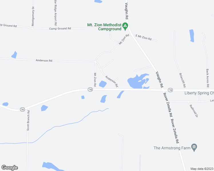 map of restaurants, bars, coffee shops, grocery stores, and more near 4527 Newnan Road in Griffin