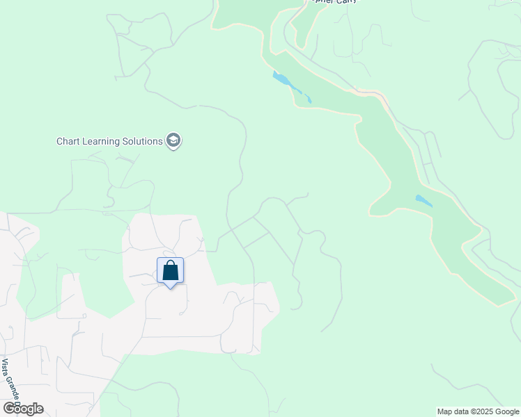 map of restaurants, bars, coffee shops, grocery stores, and more near 2418 Panoramic Way in Vista