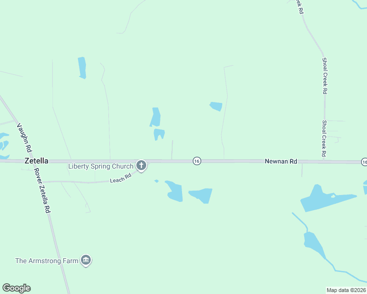 map of restaurants, bars, coffee shops, grocery stores, and more near 3863 Newnan Road in Griffin