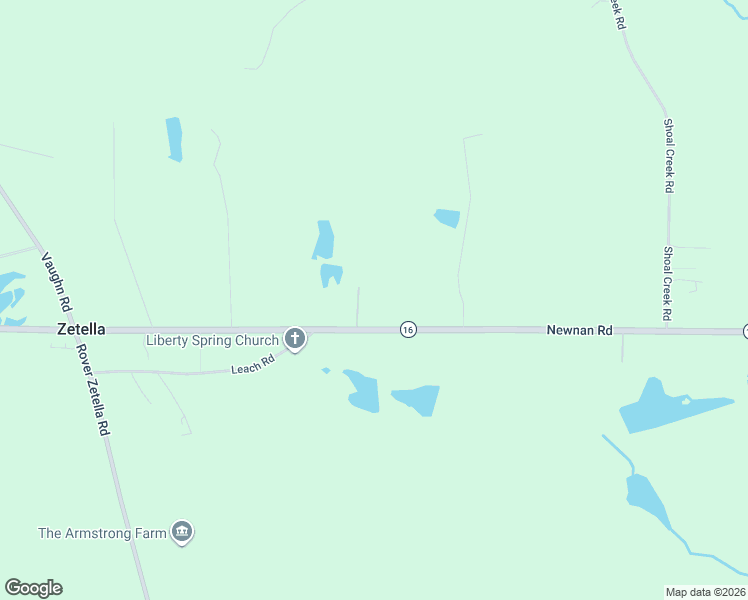 map of restaurants, bars, coffee shops, grocery stores, and more near 3863 Newnan Road in Griffin