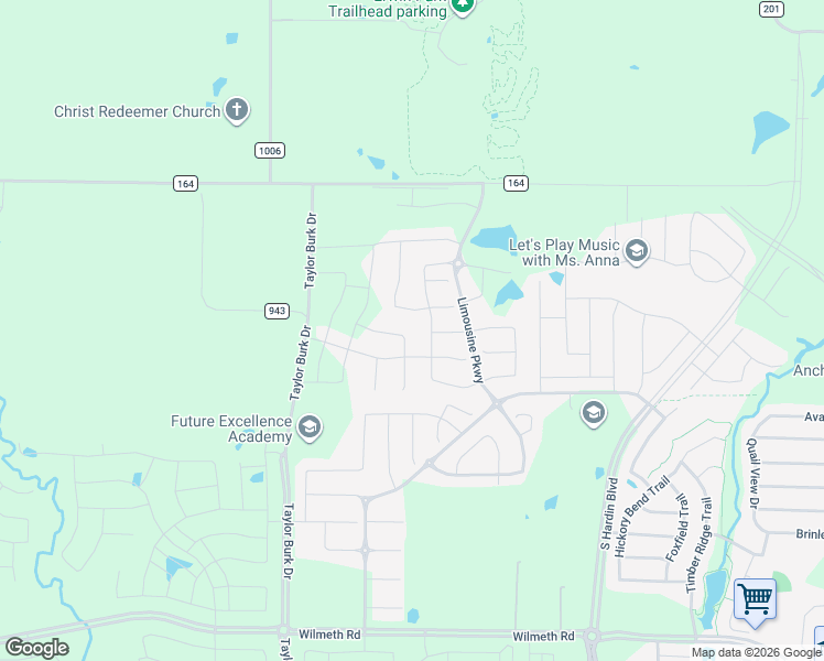 map of restaurants, bars, coffee shops, grocery stores, and more near 3705 Panama Cove in McKinney