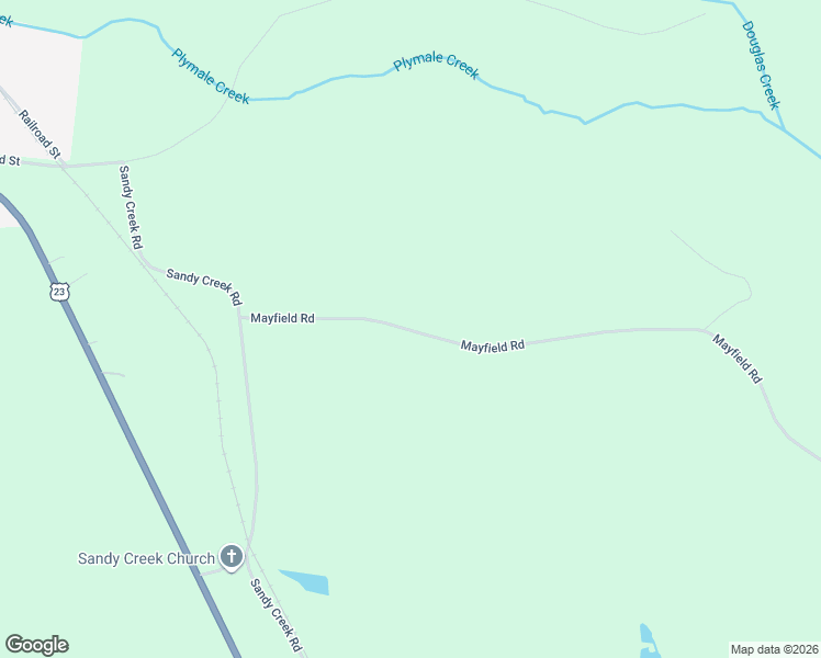 map of restaurants, bars, coffee shops, grocery stores, and more near 257-399 Mayfield Road in Flovilla