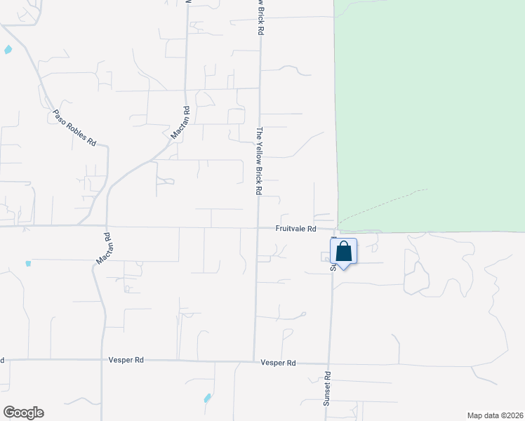 map of restaurants, bars, coffee shops, grocery stores, and more near 29169 The Yellow Brick Road in Valley Center