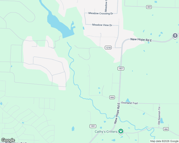 map of restaurants, bars, coffee shops, grocery stores, and more near 6800 County Road 995 in McKinney