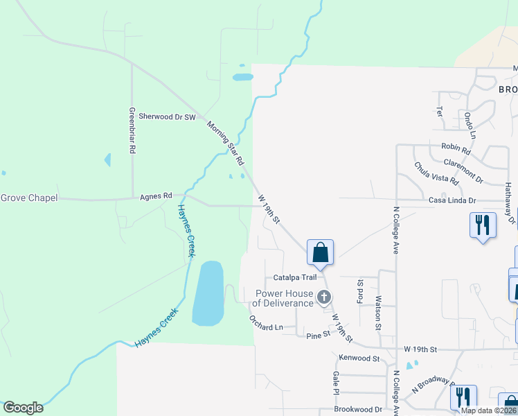 map of restaurants, bars, coffee shops, grocery stores, and more near 108 Agnes Road in El Dorado