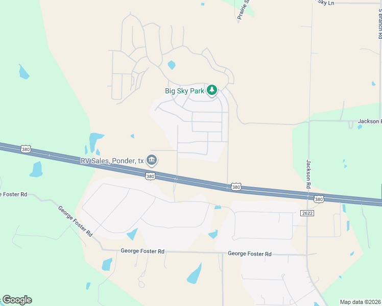 map of restaurants, bars, coffee shops, grocery stores, and more near Logan Pass Drive in Denton County