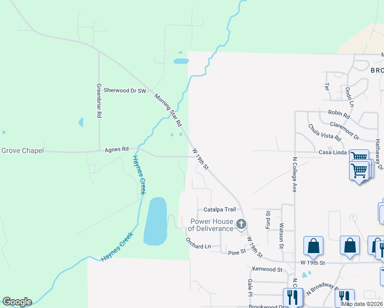 map of restaurants, bars, coffee shops, grocery stores, and more near 108 Agnes Road in El Dorado